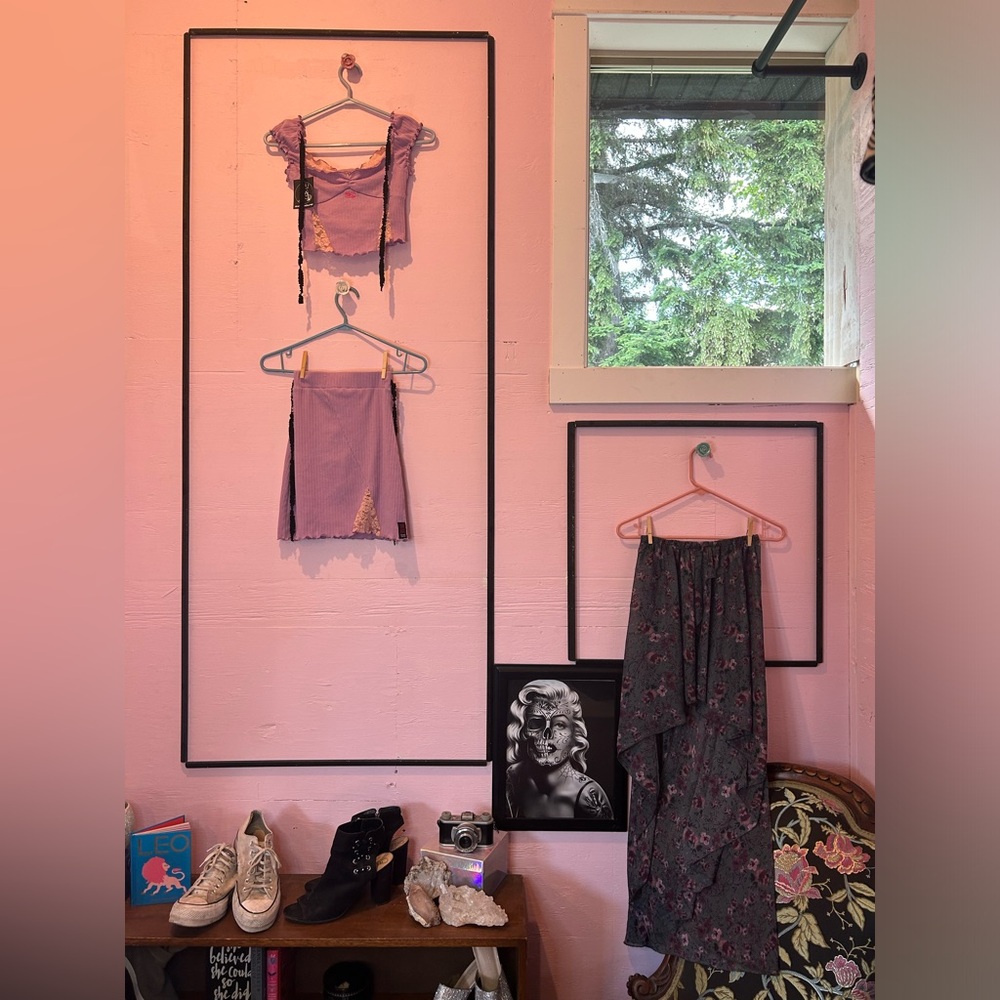 🔮 00s | NWT | Gang Young | Two Piece Lace & Lilac Skirt Set